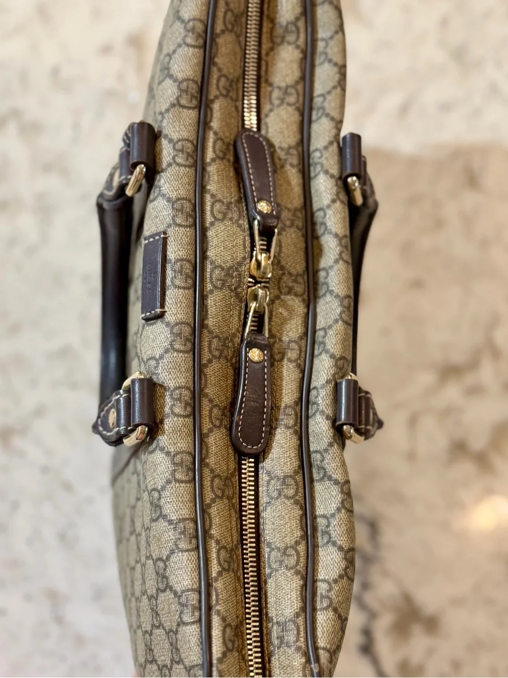 Gucci GG Supreme Business Bag Briefcase 201480